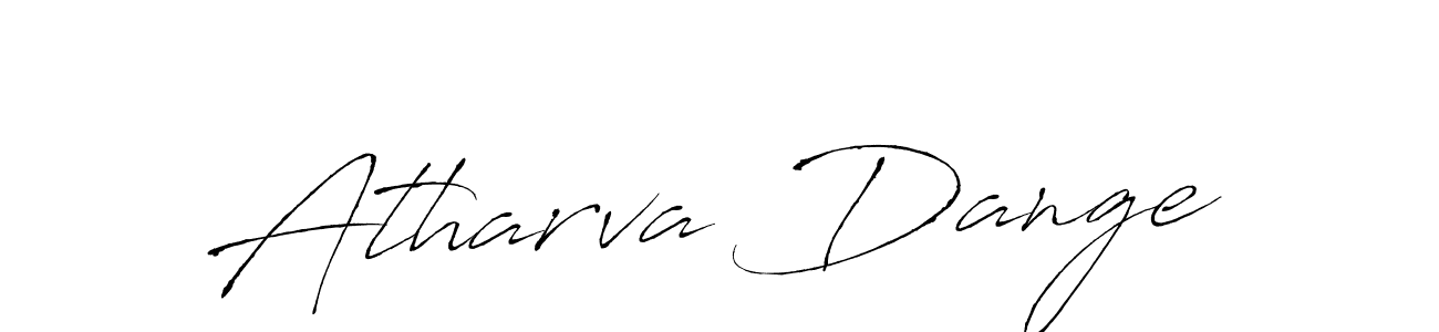 You should practise on your own different ways (Antro_Vectra) to write your name (Atharva Dange) in signature. don't let someone else do it for you. Atharva Dange signature style 6 images and pictures png