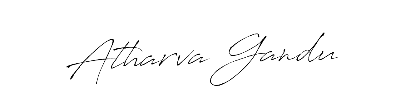 This is the best signature style for the Atharva Gandu name. Also you like these signature font (Antro_Vectra). Mix name signature. Atharva Gandu signature style 6 images and pictures png