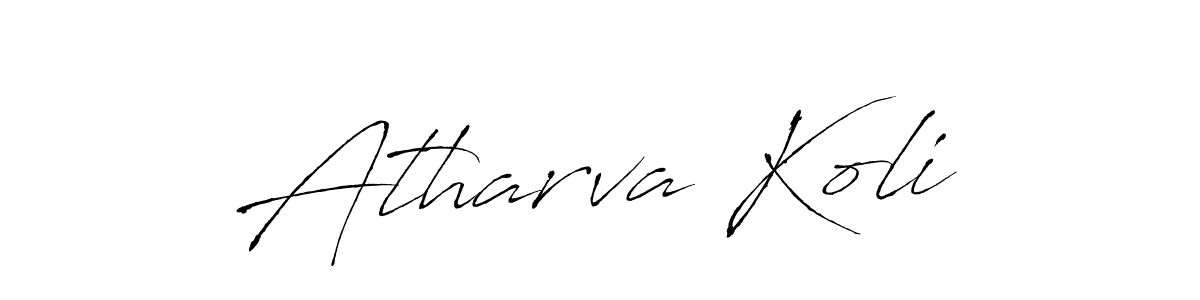 It looks lik you need a new signature style for name Atharva Koli. Design unique handwritten (Antro_Vectra) signature with our free signature maker in just a few clicks. Atharva Koli signature style 6 images and pictures png