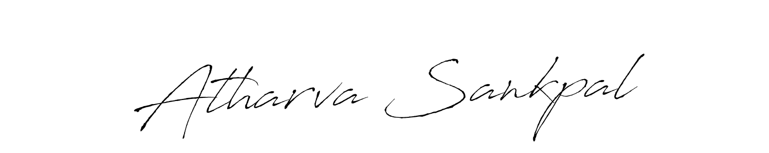 Atharva Sankpal stylish signature style. Best Handwritten Sign (Antro_Vectra) for my name. Handwritten Signature Collection Ideas for my name Atharva Sankpal. Atharva Sankpal signature style 6 images and pictures png