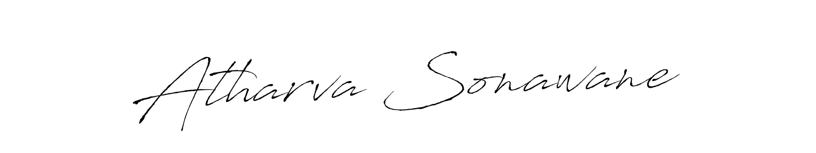 Antro_Vectra is a professional signature style that is perfect for those who want to add a touch of class to their signature. It is also a great choice for those who want to make their signature more unique. Get Atharva Sonawane name to fancy signature for free. Atharva Sonawane signature style 6 images and pictures png