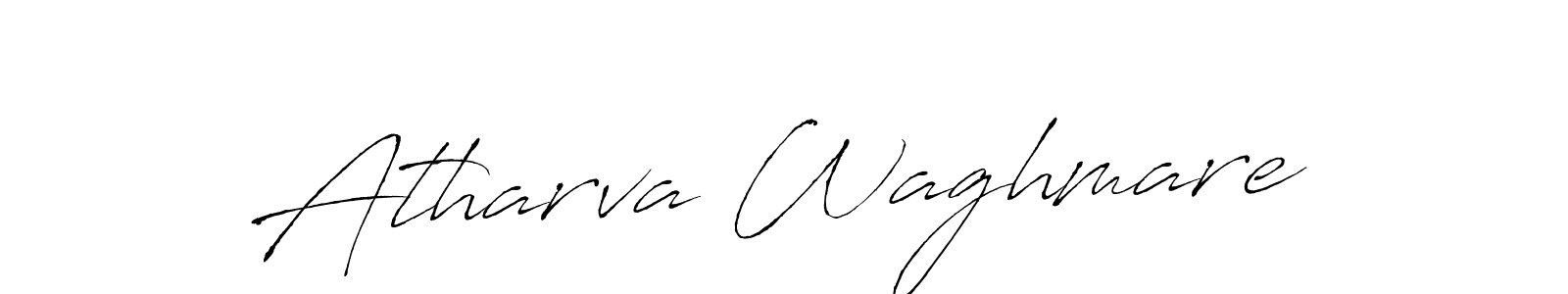 How to make Atharva Waghmare signature? Antro_Vectra is a professional autograph style. Create handwritten signature for Atharva Waghmare name. Atharva Waghmare signature style 6 images and pictures png