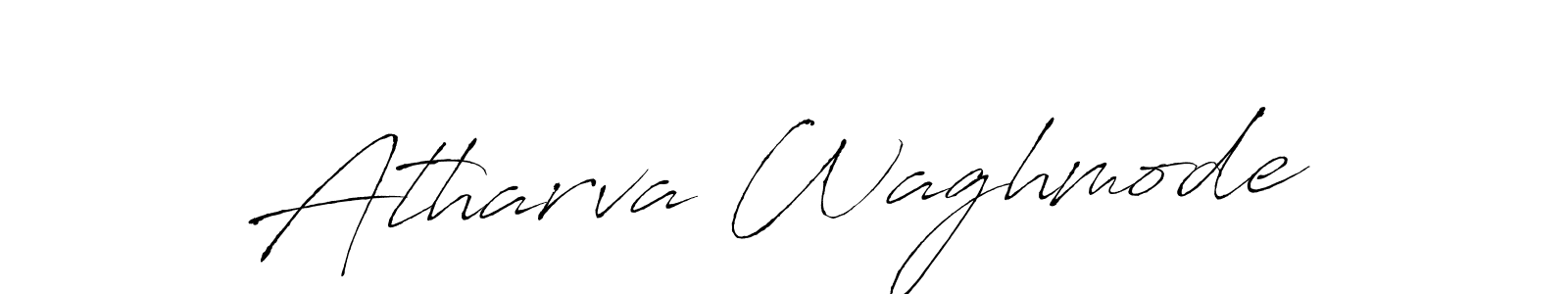 Design your own signature with our free online signature maker. With this signature software, you can create a handwritten (Antro_Vectra) signature for name Atharva Waghmode. Atharva Waghmode signature style 6 images and pictures png