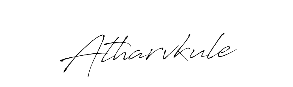 How to make Atharvkule name signature. Use Antro_Vectra style for creating short signs online. This is the latest handwritten sign. Atharvkule signature style 6 images and pictures png