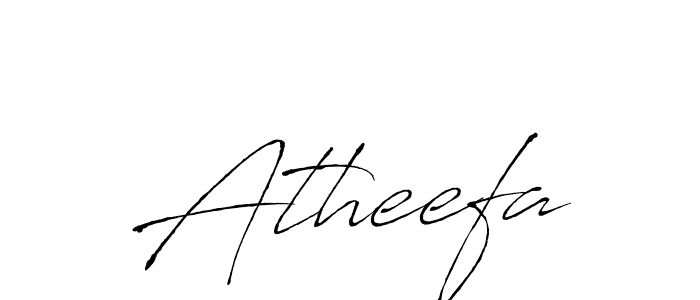Also we have Atheefa name is the best signature style. Create professional handwritten signature collection using Antro_Vectra autograph style. Atheefa signature style 6 images and pictures png