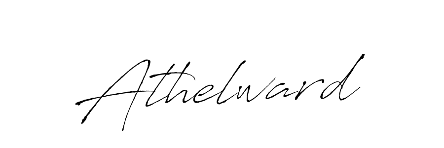 Design your own signature with our free online signature maker. With this signature software, you can create a handwritten (Antro_Vectra) signature for name Athelward. Athelward signature style 6 images and pictures png