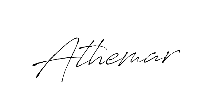 Make a beautiful signature design for name Athemar. Use this online signature maker to create a handwritten signature for free. Athemar signature style 6 images and pictures png