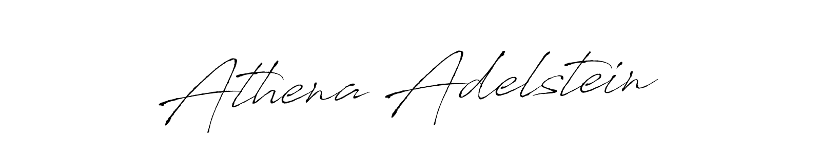 Make a beautiful signature design for name Athena Adelstein. With this signature (Antro_Vectra) style, you can create a handwritten signature for free. Athena Adelstein signature style 6 images and pictures png