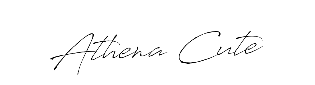 How to make Athena Cute signature? Antro_Vectra is a professional autograph style. Create handwritten signature for Athena Cute name. Athena Cute signature style 6 images and pictures png