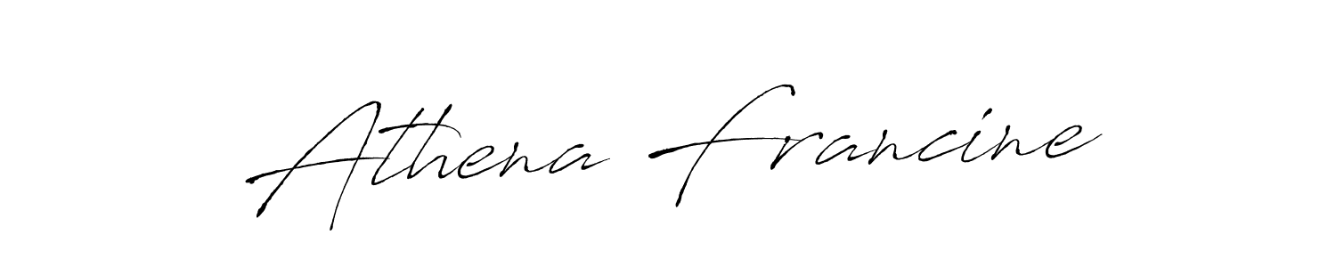 It looks lik you need a new signature style for name Athena Francine. Design unique handwritten (Antro_Vectra) signature with our free signature maker in just a few clicks. Athena Francine signature style 6 images and pictures png