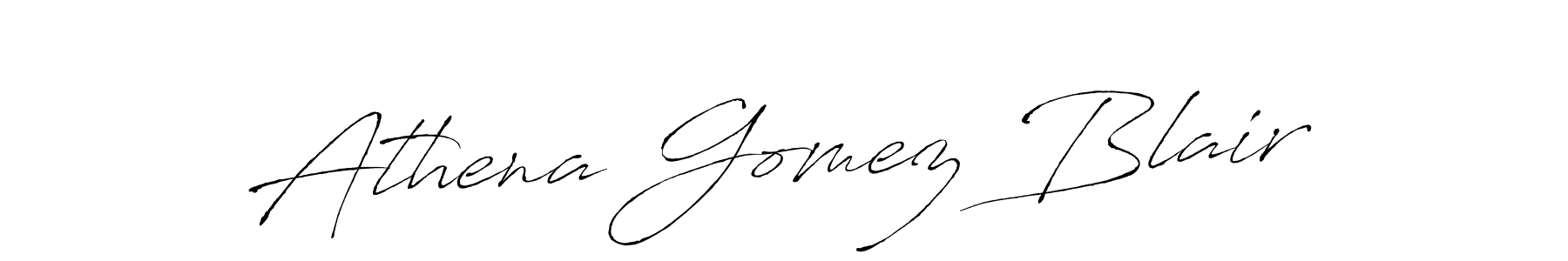 You should practise on your own different ways (Antro_Vectra) to write your name (Athena Gomez Blair) in signature. don't let someone else do it for you. Athena Gomez Blair signature style 6 images and pictures png