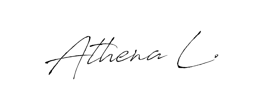 How to make Athena L. signature? Antro_Vectra is a professional autograph style. Create handwritten signature for Athena L. name. Athena L. signature style 6 images and pictures png