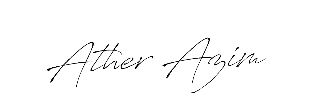 Check out images of Autograph of Ather Azim name. Actor Ather Azim Signature Style. Antro_Vectra is a professional sign style online. Ather Azim signature style 6 images and pictures png
