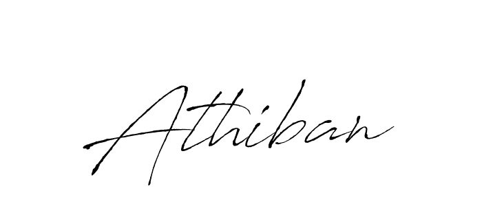Make a beautiful signature design for name Athiban. With this signature (Antro_Vectra) style, you can create a handwritten signature for free. Athiban signature style 6 images and pictures png