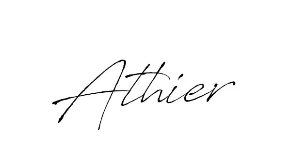 It looks lik you need a new signature style for name Athier. Design unique handwritten (Antro_Vectra) signature with our free signature maker in just a few clicks. Athier signature style 6 images and pictures png