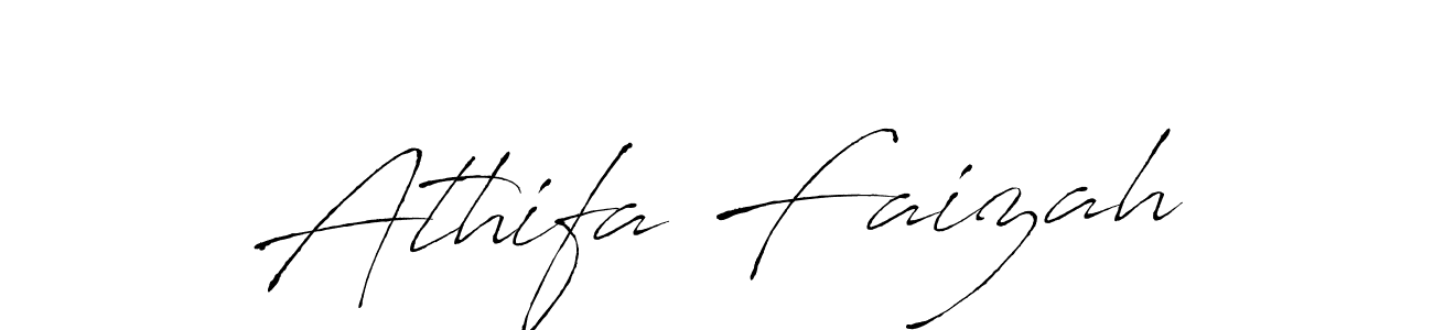 Make a beautiful signature design for name Athifa Faizah. Use this online signature maker to create a handwritten signature for free. Athifa Faizah signature style 6 images and pictures png