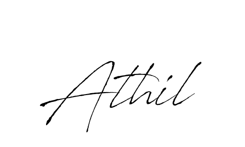 Use a signature maker to create a handwritten signature online. With this signature software, you can design (Antro_Vectra) your own signature for name Athil. Athil signature style 6 images and pictures png