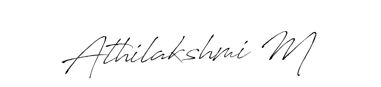 Similarly Antro_Vectra is the best handwritten signature design. Signature creator online .You can use it as an online autograph creator for name Athilakshmi M. Athilakshmi M signature style 6 images and pictures png