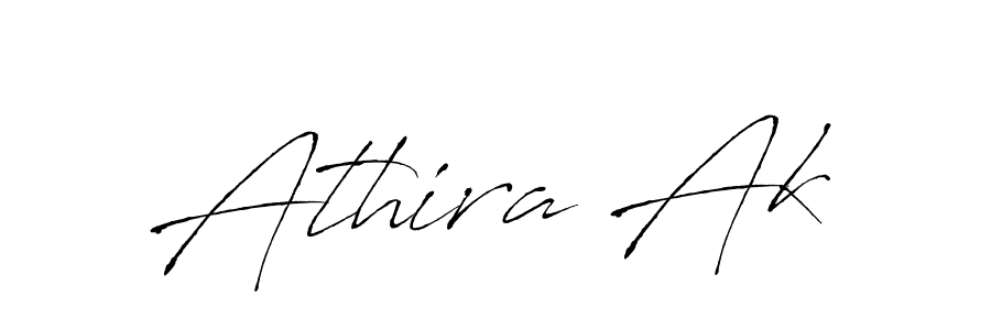 Make a beautiful signature design for name Athira Ak. With this signature (Antro_Vectra) style, you can create a handwritten signature for free. Athira Ak signature style 6 images and pictures png