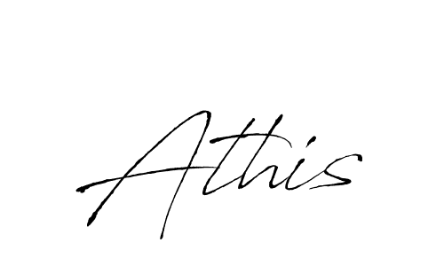 How to make Athis name signature. Use Antro_Vectra style for creating short signs online. This is the latest handwritten sign. Athis signature style 6 images and pictures png