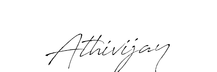 Athivijay stylish signature style. Best Handwritten Sign (Antro_Vectra) for my name. Handwritten Signature Collection Ideas for my name Athivijay. Athivijay signature style 6 images and pictures png