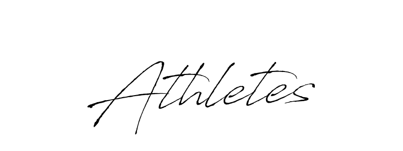The best way (Antro_Vectra) to make a short signature is to pick only two or three words in your name. The name Athletes include a total of six letters. For converting this name. Athletes signature style 6 images and pictures png