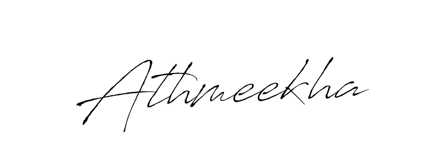 Make a beautiful signature design for name Athmeekha. With this signature (Antro_Vectra) style, you can create a handwritten signature for free. Athmeekha signature style 6 images and pictures png