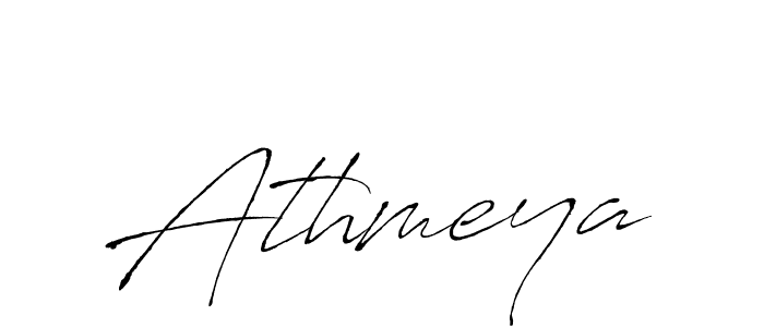 Design your own signature with our free online signature maker. With this signature software, you can create a handwritten (Antro_Vectra) signature for name Athmeya. Athmeya signature style 6 images and pictures png