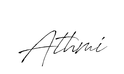 Similarly Antro_Vectra is the best handwritten signature design. Signature creator online .You can use it as an online autograph creator for name Athmi. Athmi signature style 6 images and pictures png