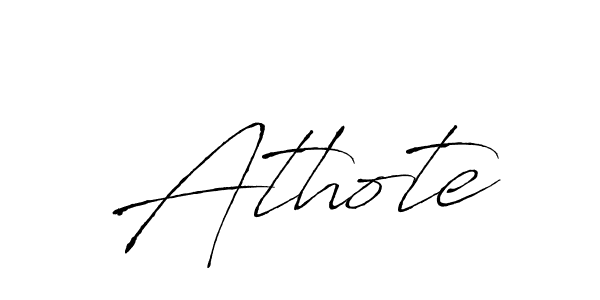 The best way (Antro_Vectra) to make a short signature is to pick only two or three words in your name. The name Athote include a total of six letters. For converting this name. Athote signature style 6 images and pictures png