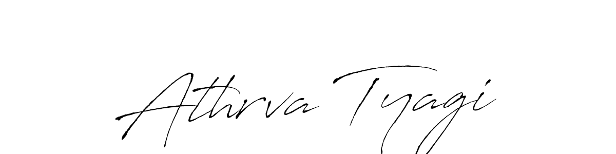 Here are the top 10 professional signature styles for the name Athrva Tyagi. These are the best autograph styles you can use for your name. Athrva Tyagi signature style 6 images and pictures png