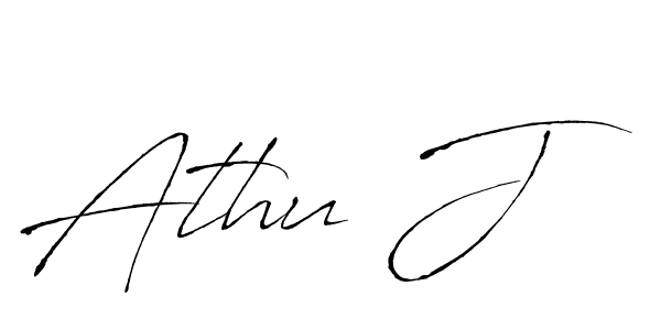 Also You can easily find your signature by using the search form. We will create Athu J name handwritten signature images for you free of cost using Antro_Vectra sign style. Athu J signature style 6 images and pictures png