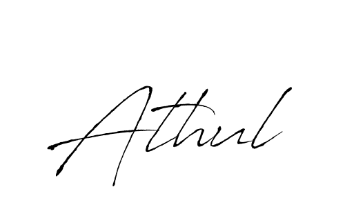 if you are searching for the best signature style for your name Athul. so please give up your signature search. here we have designed multiple signature styles  using Antro_Vectra. Athul signature style 6 images and pictures png