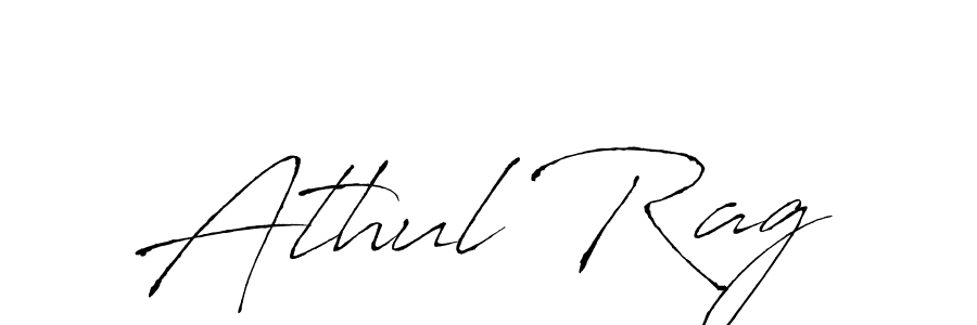 Design your own signature with our free online signature maker. With this signature software, you can create a handwritten (Antro_Vectra) signature for name Athul Rag. Athul Rag signature style 6 images and pictures png