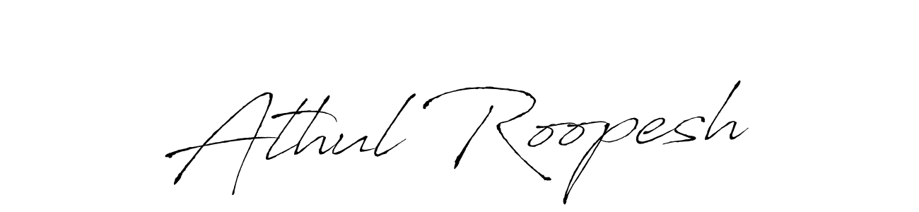 Similarly Antro_Vectra is the best handwritten signature design. Signature creator online .You can use it as an online autograph creator for name Athul Roopesh. Athul Roopesh signature style 6 images and pictures png