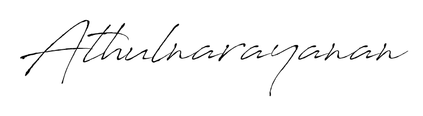 Make your name Athulnarayanan memorable on every contract using Antro_Vectra autograph style. Instant transparent background export available. Athulnarayanan signature style 6 images and pictures png