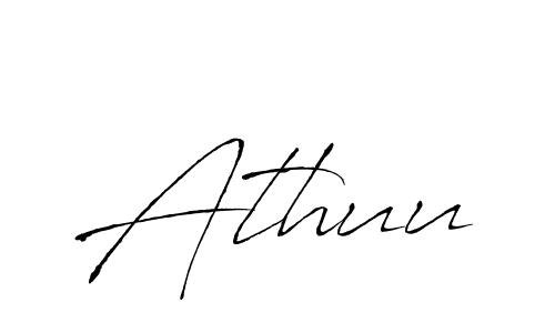 Athuu stylish signature style. Best Handwritten Sign (Antro_Vectra) for my name. Handwritten Signature Collection Ideas for my name Athuu. Athuu signature style 6 images and pictures png