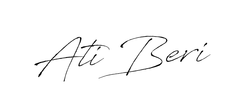 Similarly Antro_Vectra is the best handwritten signature design. Signature creator online .You can use it as an online autograph creator for name Ati Beri. Ati Beri signature style 6 images and pictures png