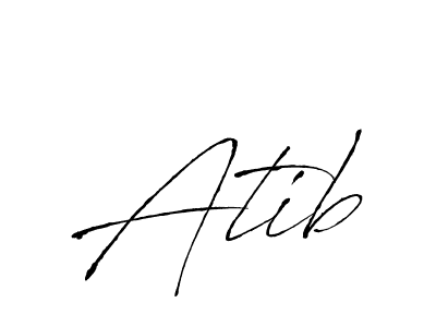You should practise on your own different ways (Antro_Vectra) to write your name (Atib) in signature. don't let someone else do it for you. Atib signature style 6 images and pictures png