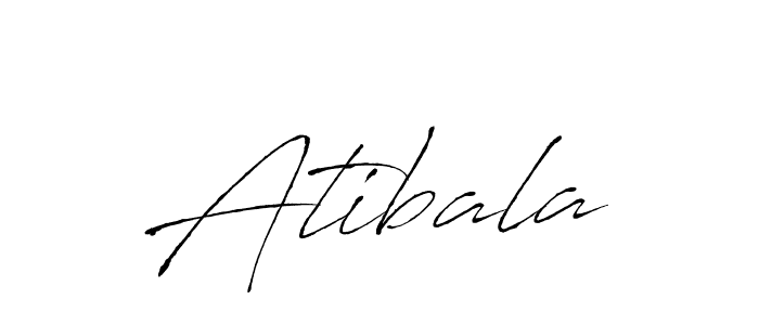 How to make Atibala name signature. Use Antro_Vectra style for creating short signs online. This is the latest handwritten sign. Atibala signature style 6 images and pictures png