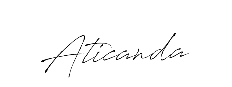 Also You can easily find your signature by using the search form. We will create Aticanda name handwritten signature images for you free of cost using Antro_Vectra sign style. Aticanda signature style 6 images and pictures png