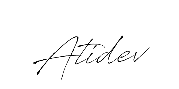 You should practise on your own different ways (Antro_Vectra) to write your name (Atidev) in signature. don't let someone else do it for you. Atidev signature style 6 images and pictures png