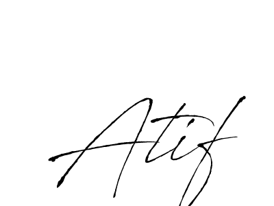 How to make Atif signature? Antro_Vectra is a professional autograph style. Create handwritten signature for Atif name. Atif signature style 6 images and pictures png