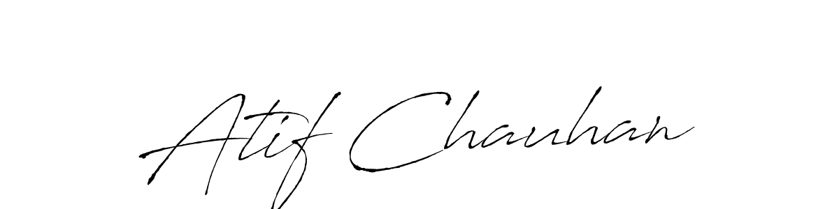 if you are searching for the best signature style for your name Atif Chauhan. so please give up your signature search. here we have designed multiple signature styles  using Antro_Vectra. Atif Chauhan signature style 6 images and pictures png