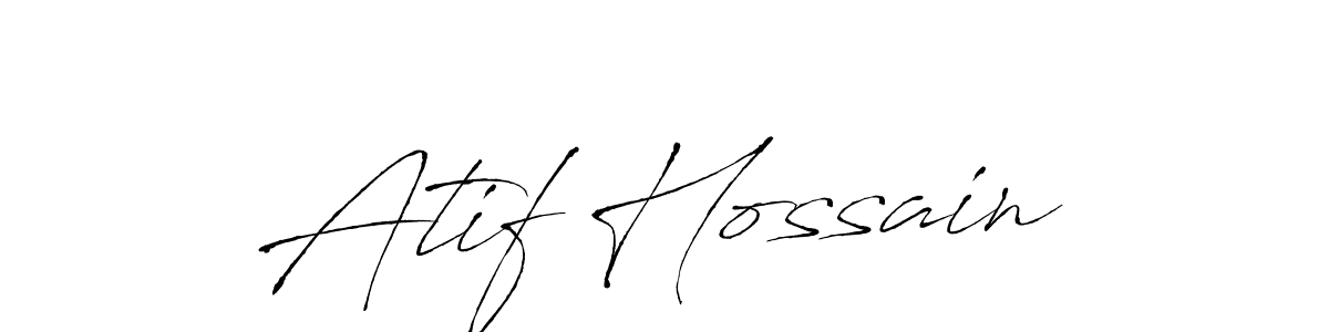 if you are searching for the best signature style for your name Atif Hossain. so please give up your signature search. here we have designed multiple signature styles  using Antro_Vectra. Atif Hossain signature style 6 images and pictures png