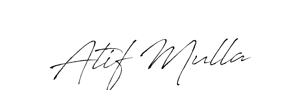How to make Atif Mulla signature? Antro_Vectra is a professional autograph style. Create handwritten signature for Atif Mulla name. Atif Mulla signature style 6 images and pictures png