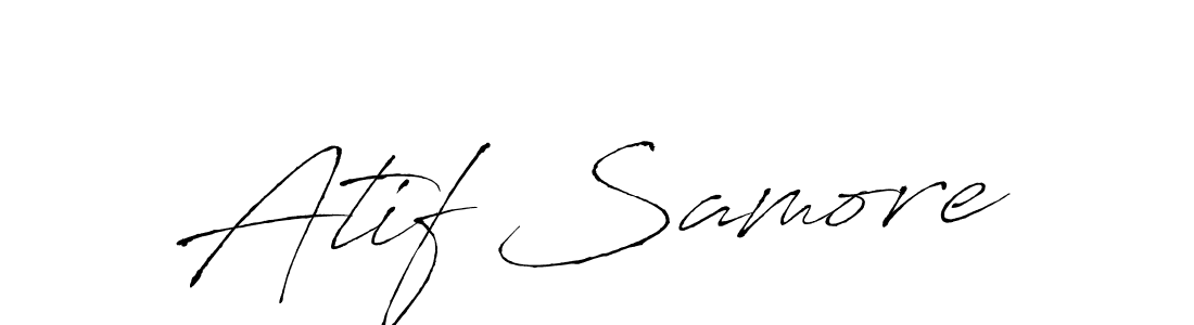 Use a signature maker to create a handwritten signature online. With this signature software, you can design (Antro_Vectra) your own signature for name Atif Samore. Atif Samore signature style 6 images and pictures png