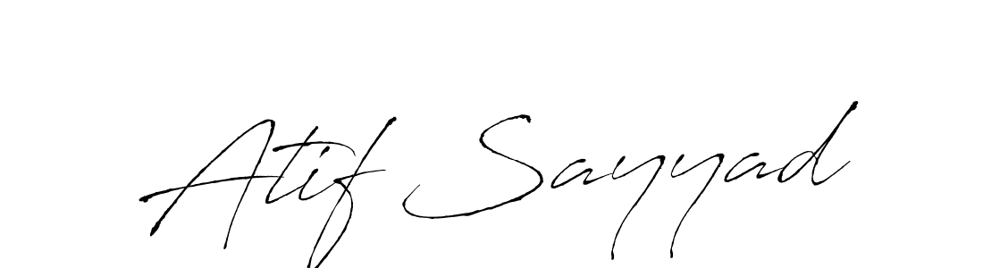if you are searching for the best signature style for your name Atif Sayyad. so please give up your signature search. here we have designed multiple signature styles  using Antro_Vectra. Atif Sayyad signature style 6 images and pictures png