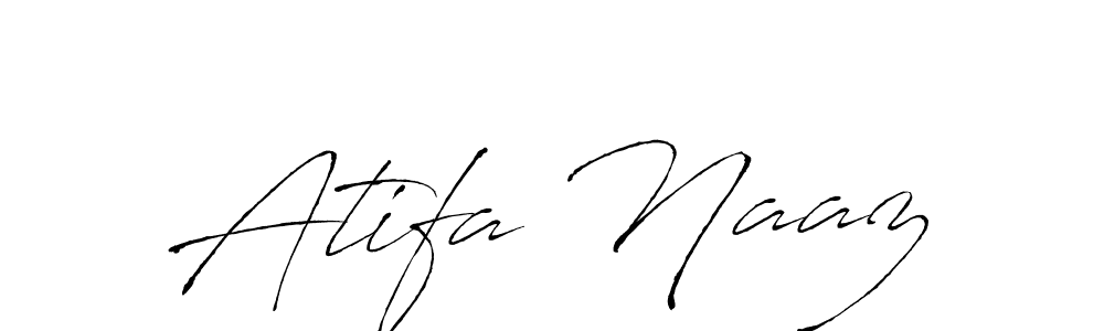 Also You can easily find your signature by using the search form. We will create Atifa Naaz name handwritten signature images for you free of cost using Antro_Vectra sign style. Atifa Naaz signature style 6 images and pictures png