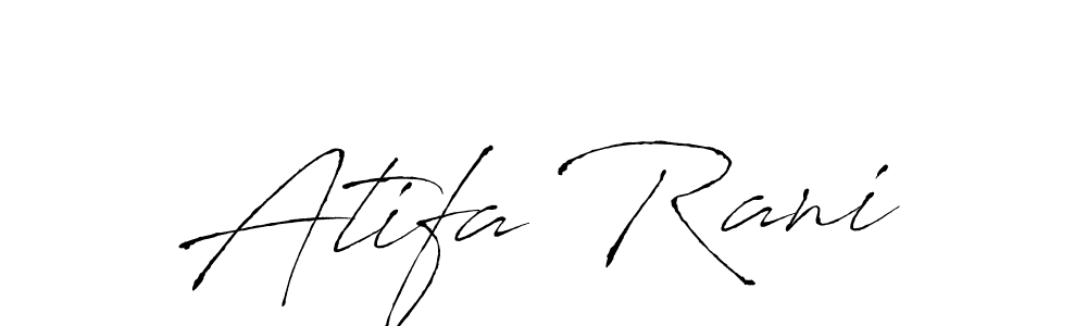 Make a short Atifa Rani signature style. Manage your documents anywhere anytime using Antro_Vectra. Create and add eSignatures, submit forms, share and send files easily. Atifa Rani signature style 6 images and pictures png